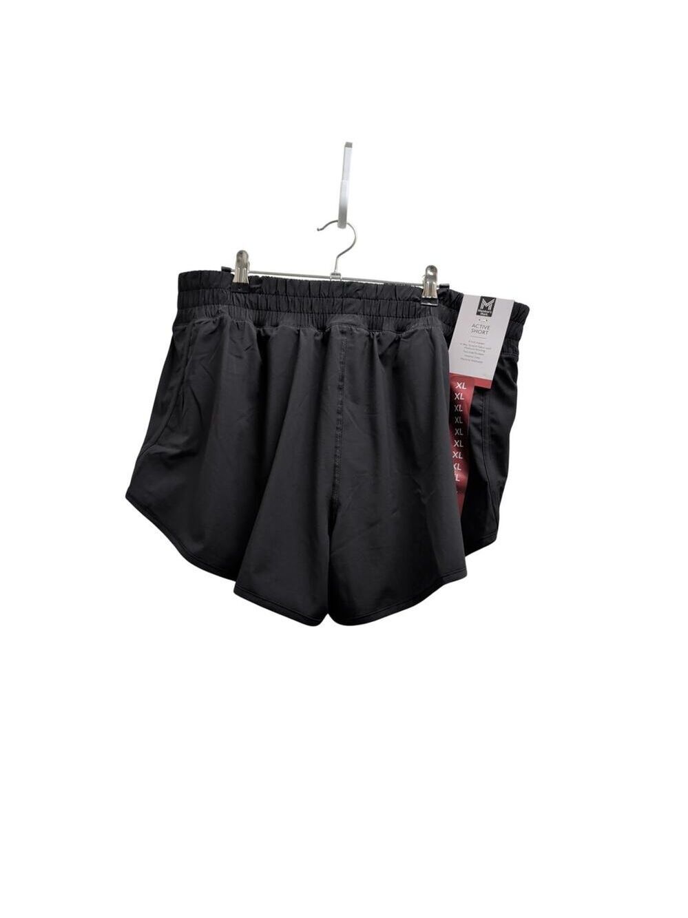 Men's Active Short Black Size XL